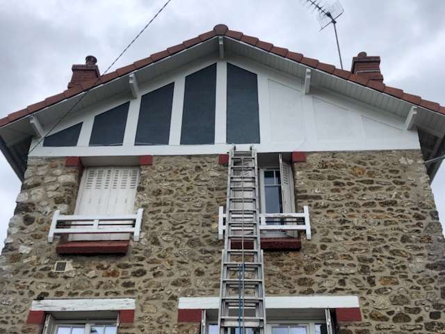 Ancienne peinture 83 Vantaux 83